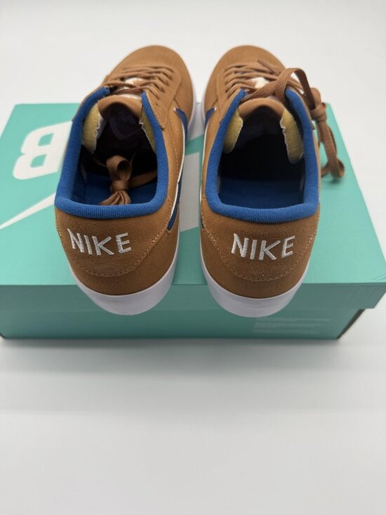 New Nike SB Heritage Vulc Shoes Mens Size 13 Brown Blue Skate Low CD5010 200 main image 6
